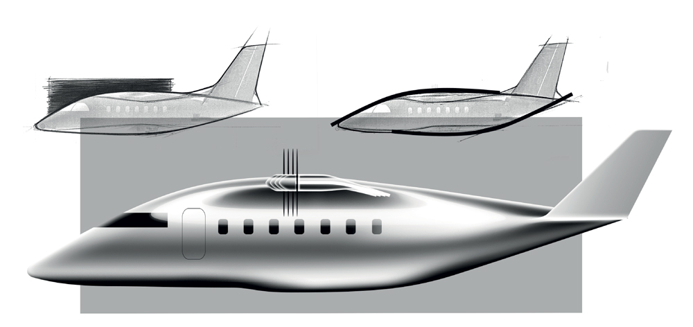 dessins de recherche de l'avion aura aero